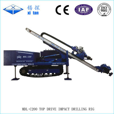 Full Hydraulic High Rotary Speed Anchor Drilling Machine 14000N . M Torque MDL - C200