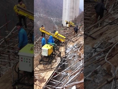 हाइड्रोलिक बोरहोल ड्रिलिंग मशीन एंकर ड्रिलिंग रिग ढलान इंजीनियरिंग
